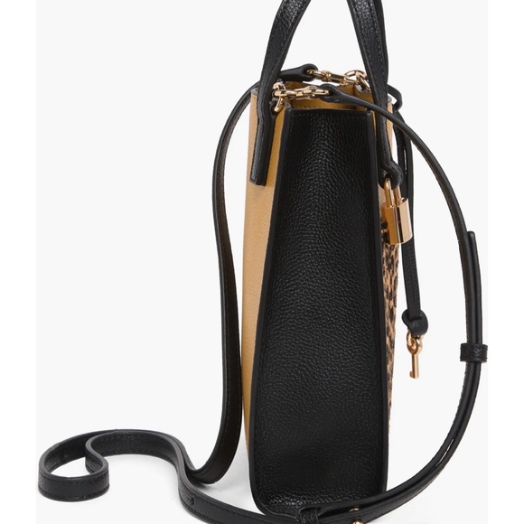 Marc Jacob’s Micro Leather Tote/Crossbody with leopard pocket - Picture 5 of 15